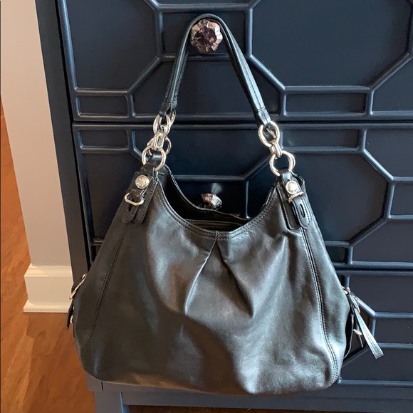 Coach Black Leather Purse - Picture 3 of 8